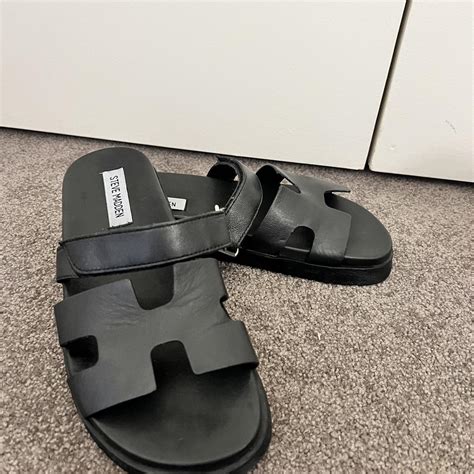 hermes sandals imitation|hermes sandals vs steve madden.